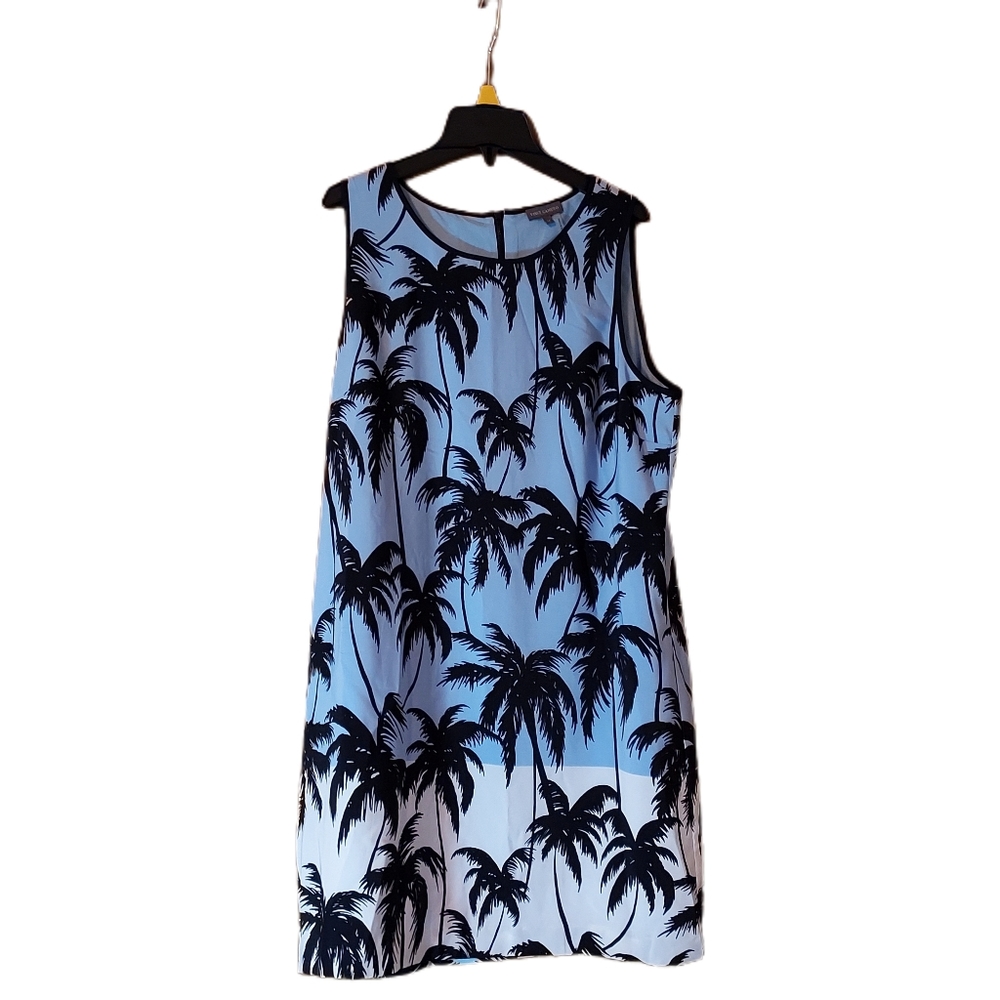 Vince Camuto Palm Tree Dress Size 14